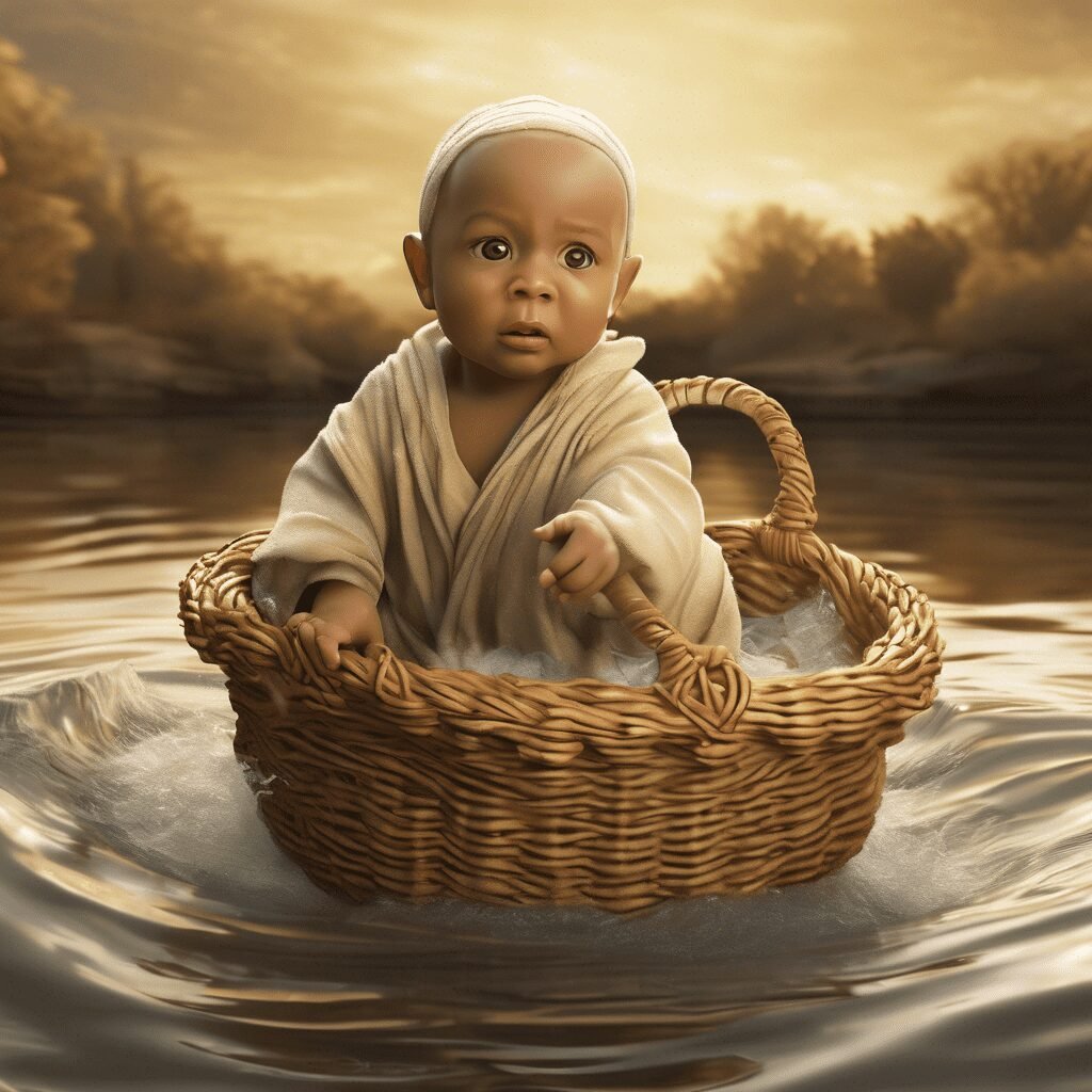Moisés en el río Nilo – Éxodo