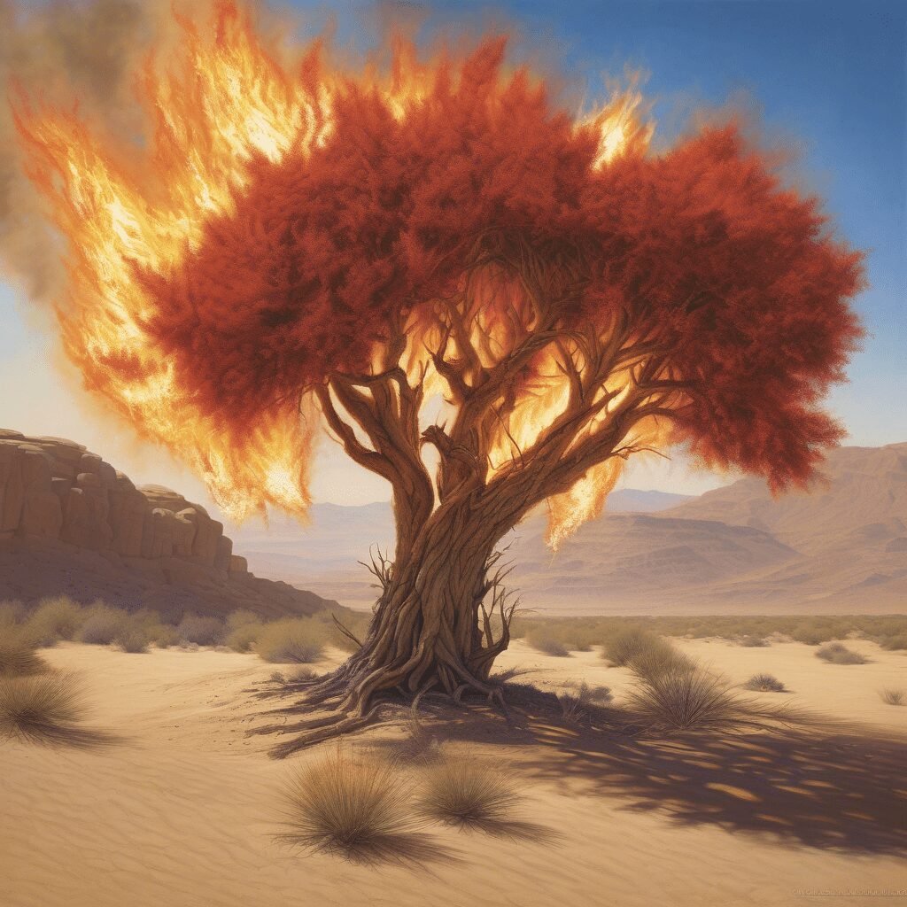La zarza ardiente – Éxodo