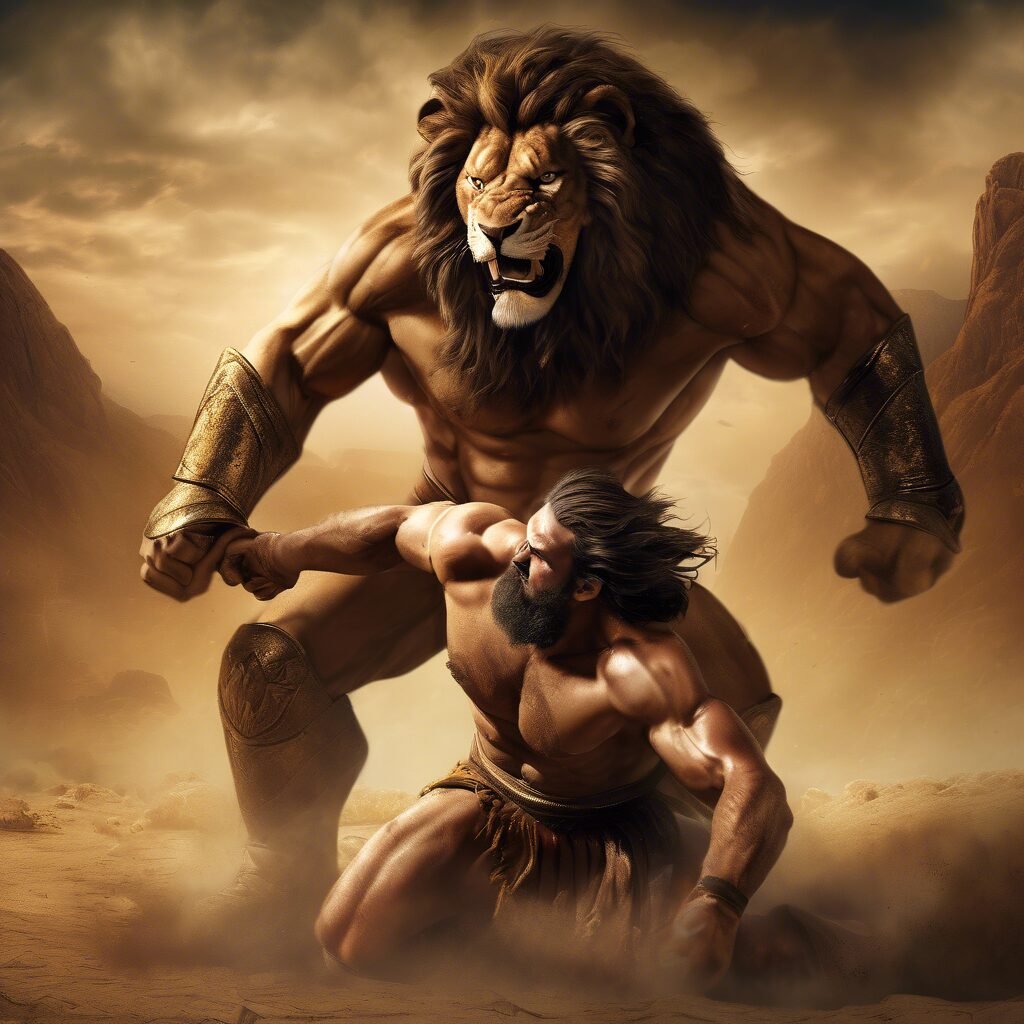 Sansón y el león – Jueces