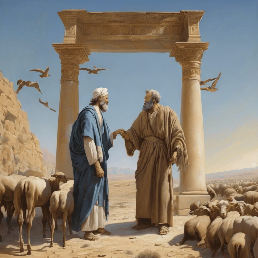 Abraham y Lot se separan – Génesis