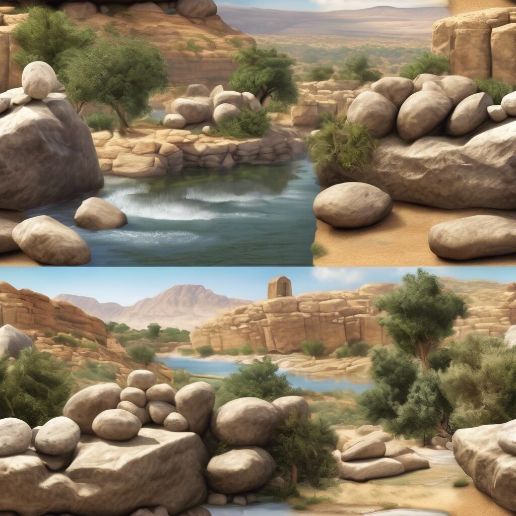 Las doce piedras del Jordán – Josué