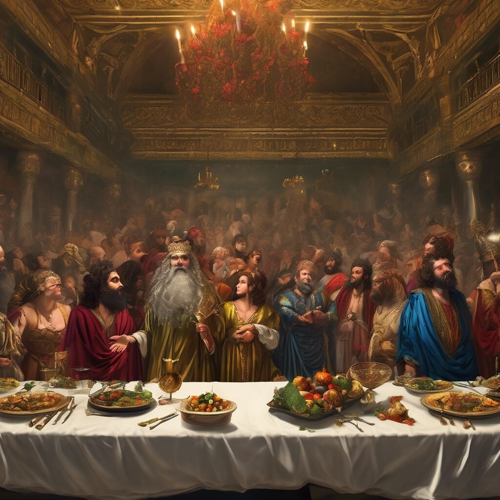 El festín de Belsasar – Daniel