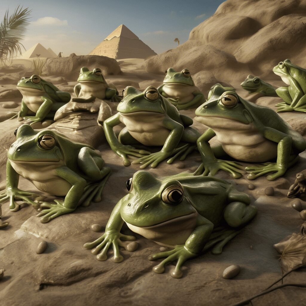 La segunda plaga: ranas – Éxodo