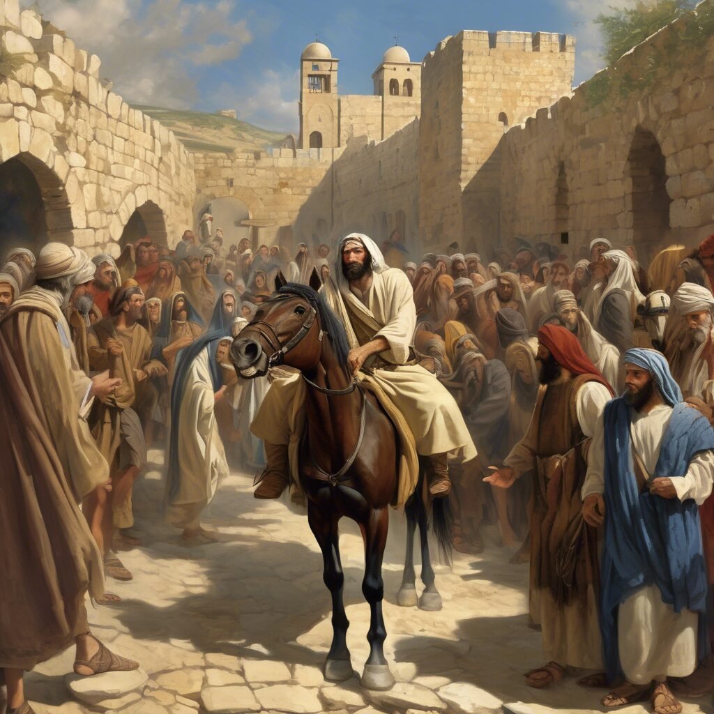 Nehemías llega a Jerusalén – Nehemías