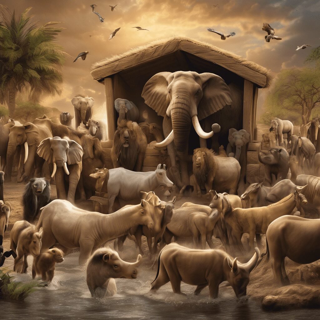 Los animales en el arca – Génesis