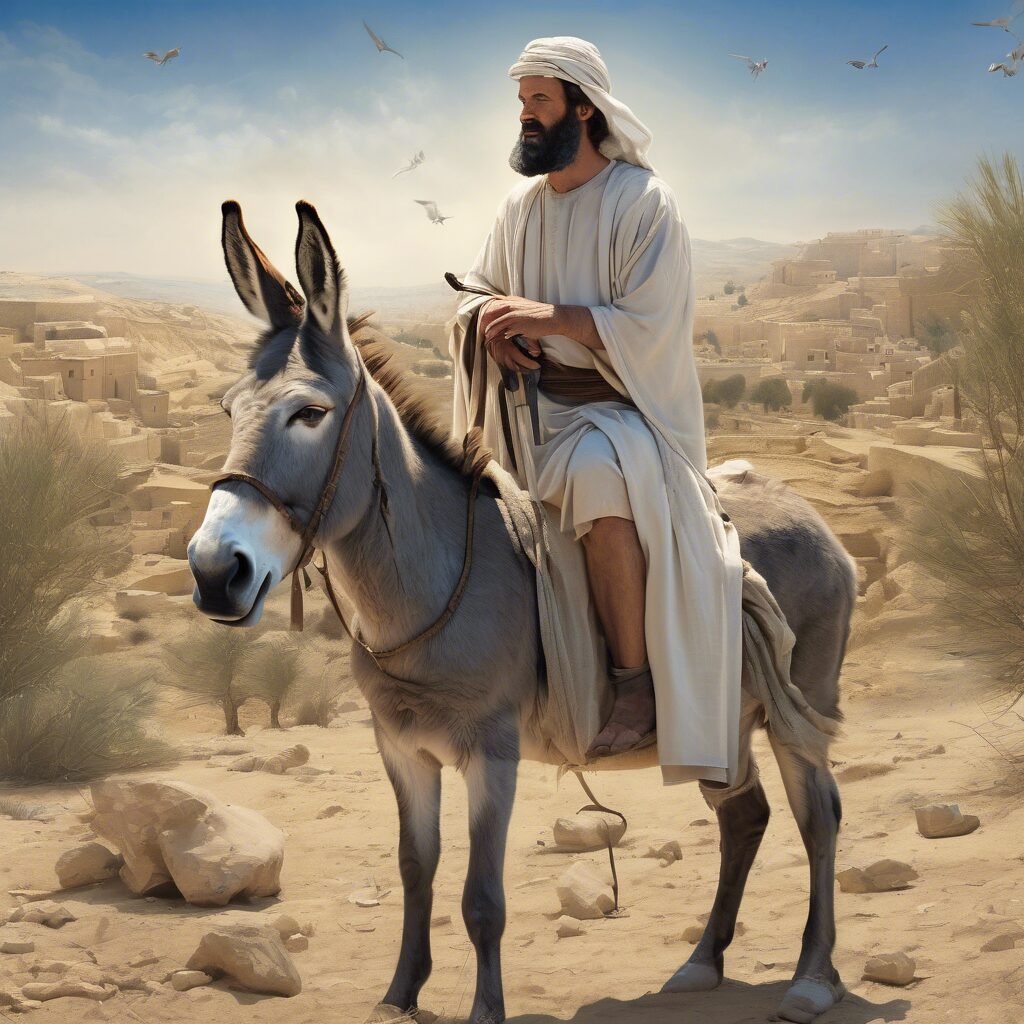 Balaam y su asna – Números