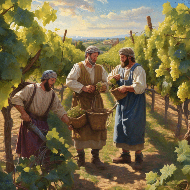 Los obreros de la viña – Mateo