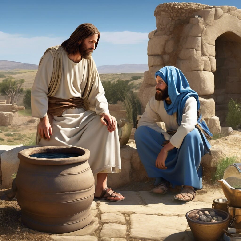 Jesús y la mujer samaritana – Juan