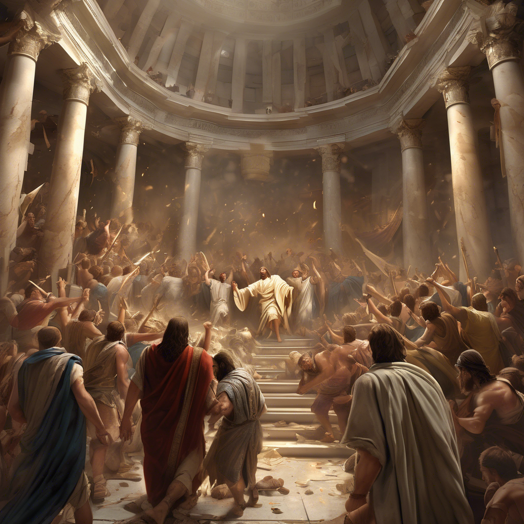 La segunda limpieza del templo – Mateo/Marcos/Lucas