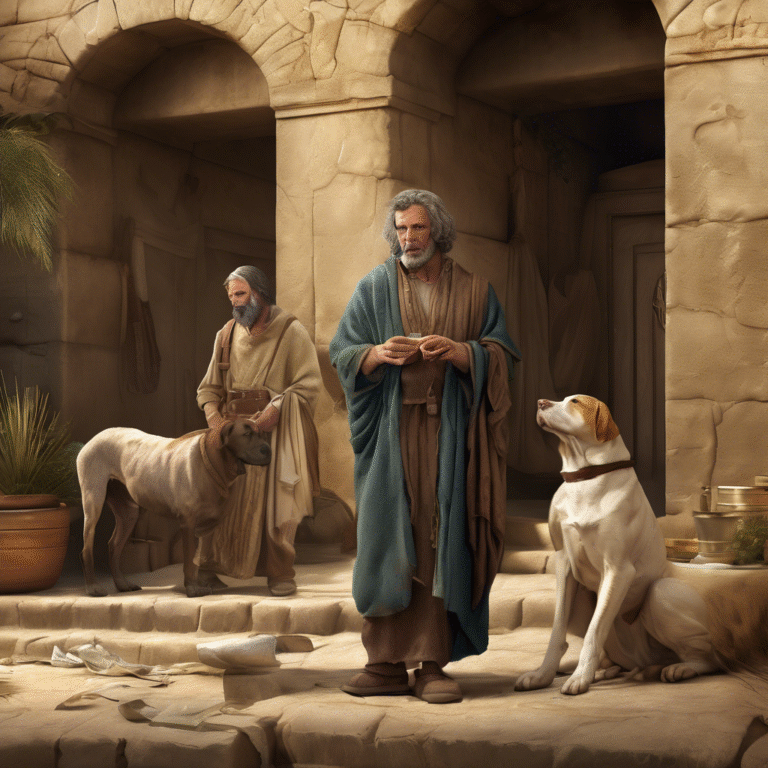 El rico y Lázaro – Lucas