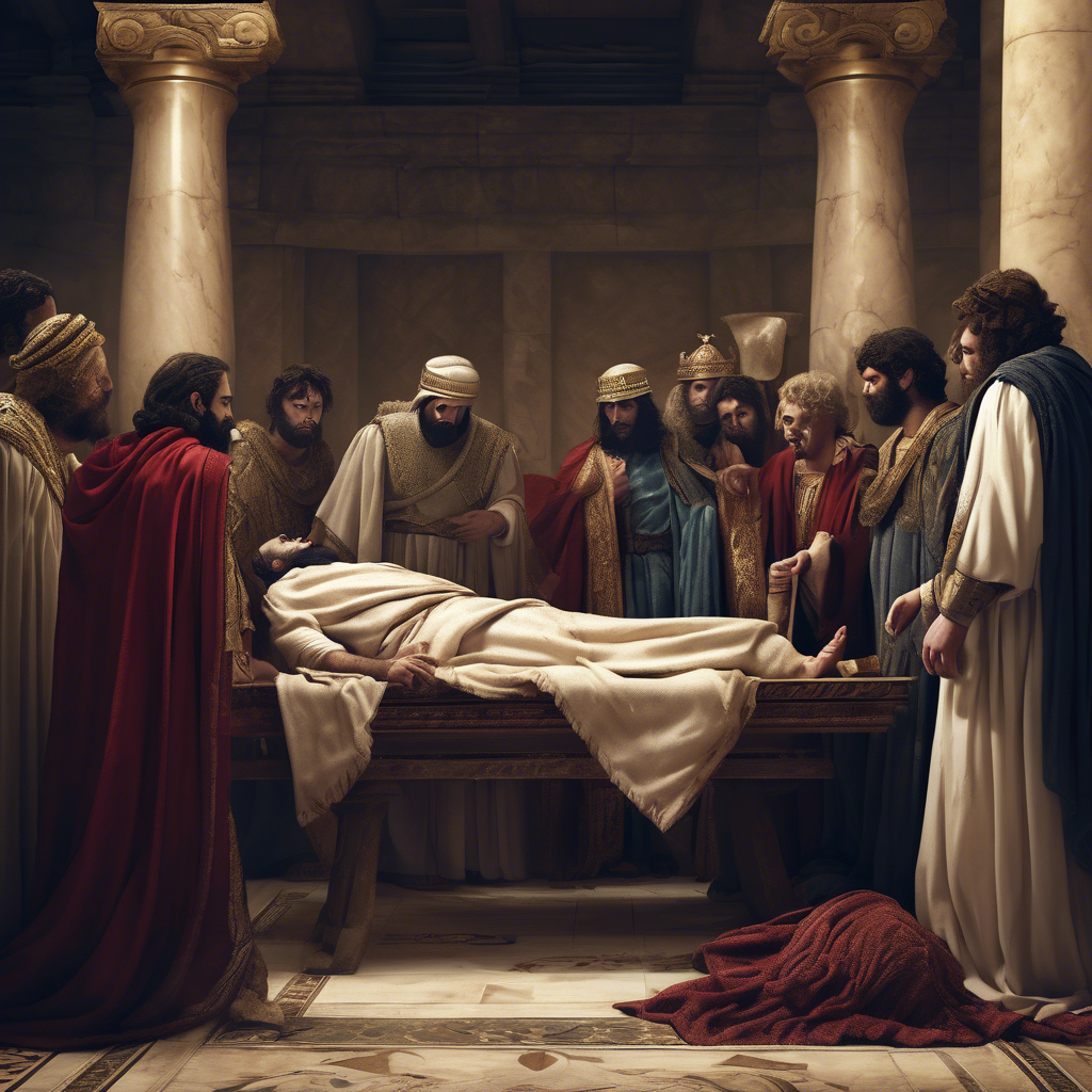 La muerte de Herodes – Hechos