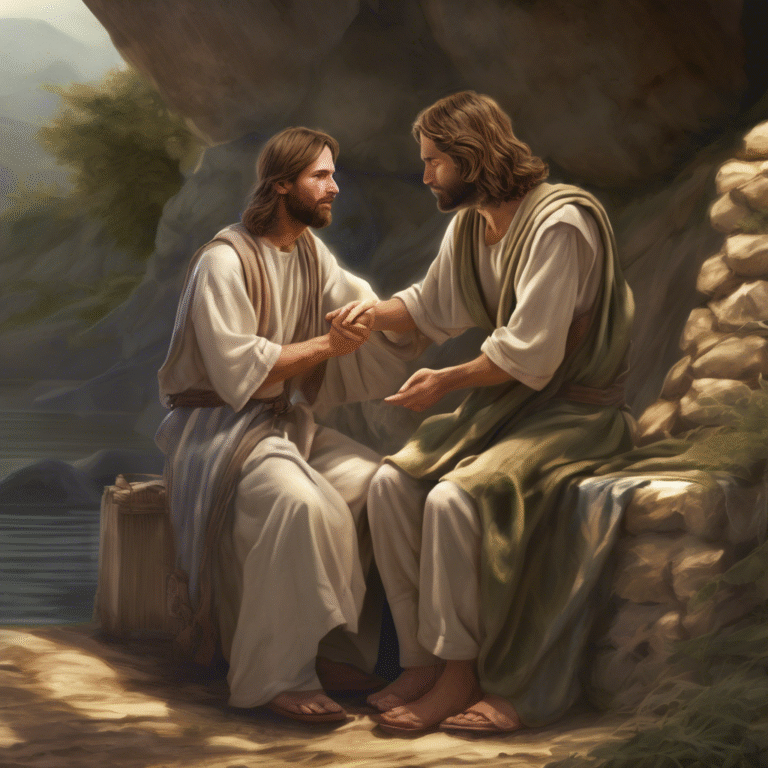 Jesús restaura a Pedro – Juan