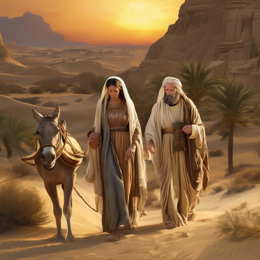 La huida a Egipto – Mateo