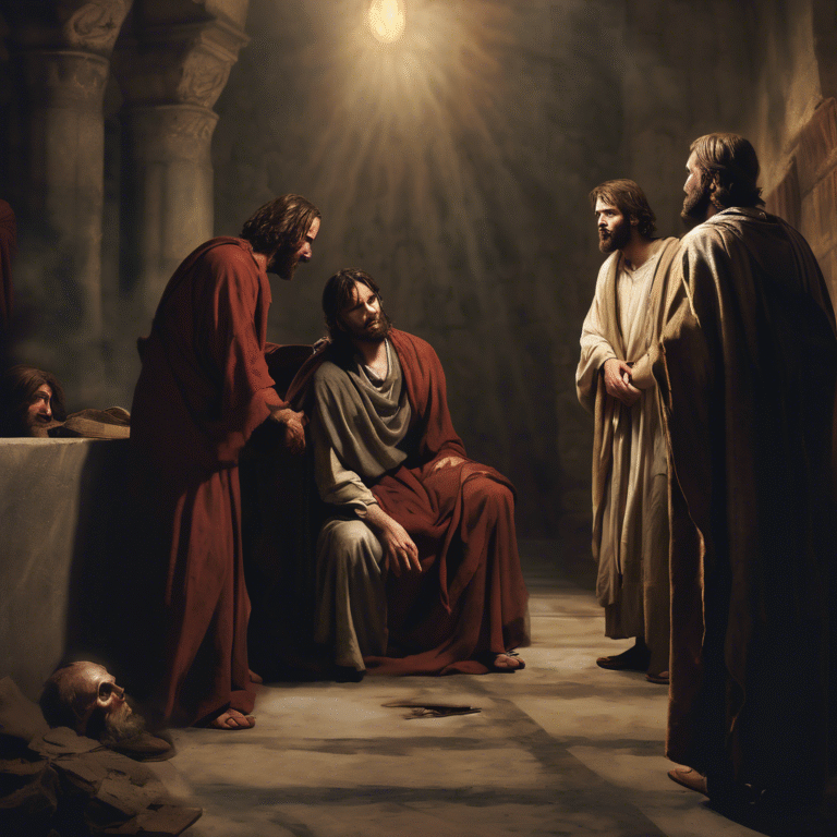 Judas pacta la traición – Mateo/Marcos/Lucas