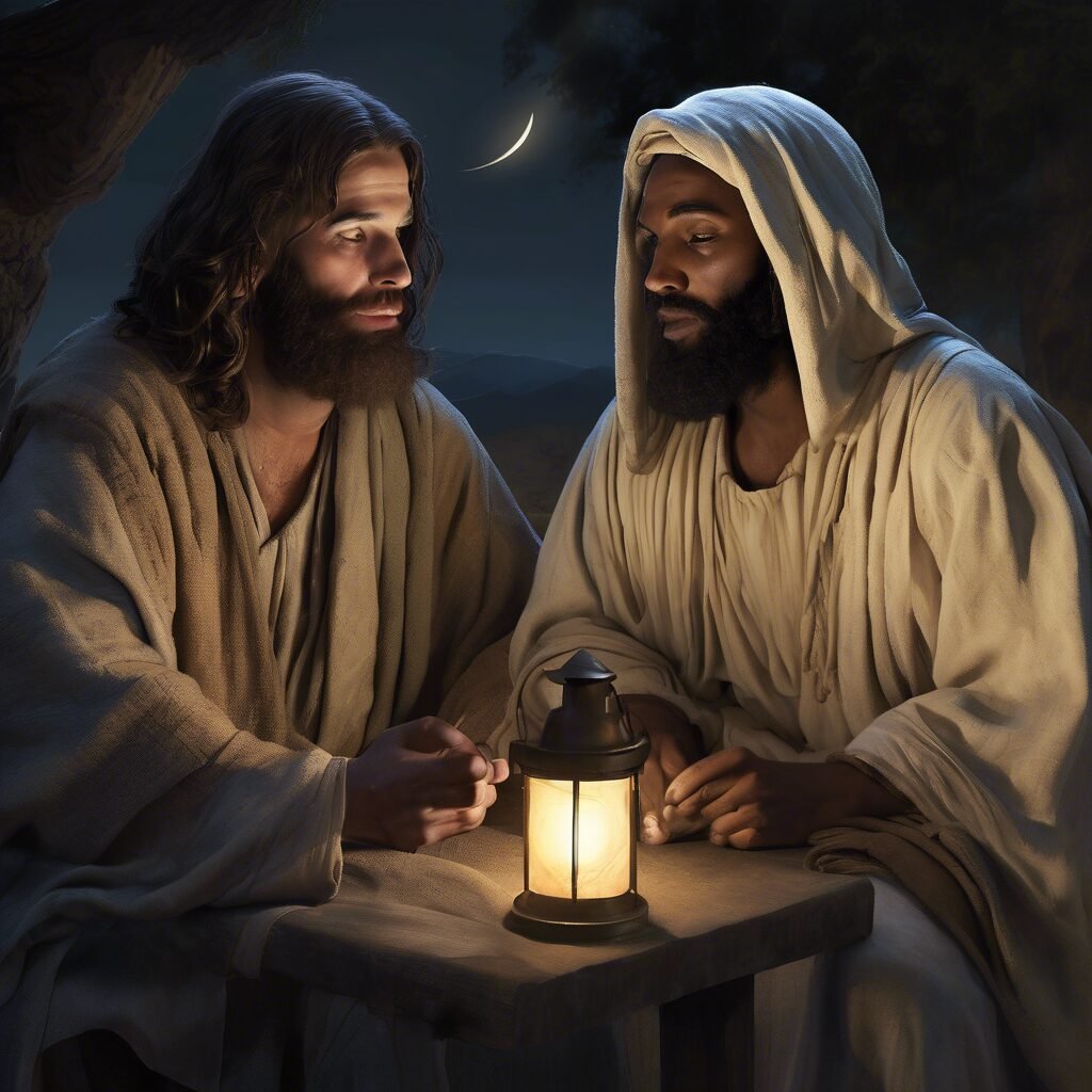 Jesús y Nicodemo – Juan