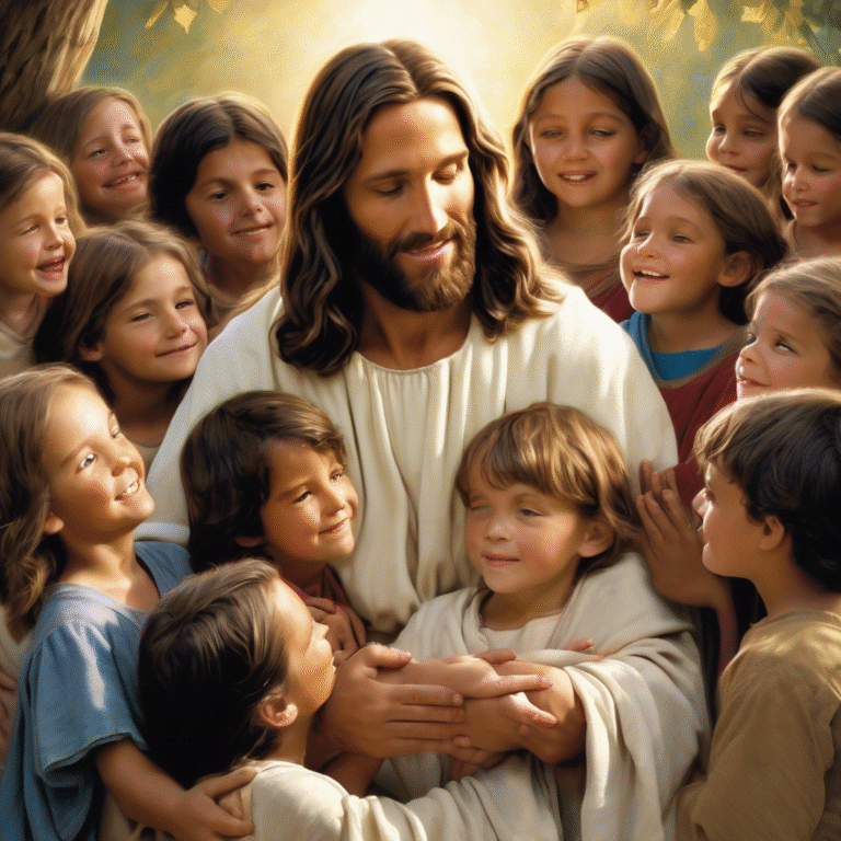 Jesús y los niños – Mateo/Marcos/Lucas