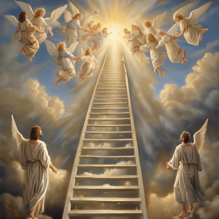 Jacob y la Escalera al Cielo para Niños