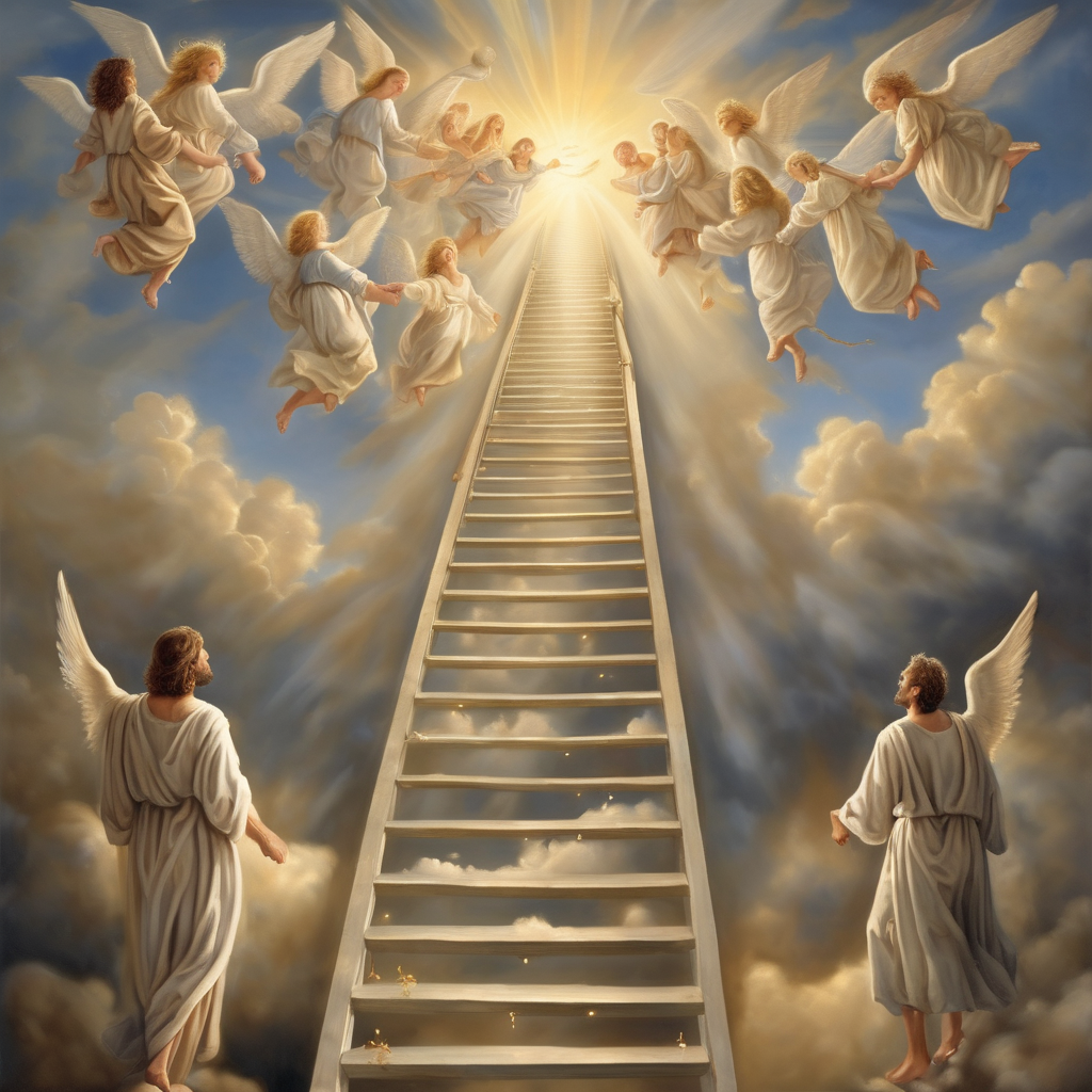 Jacob y la Escalera al Cielo para Niños