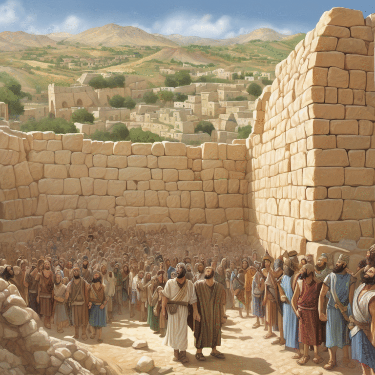 Josué y las Murallas de Jericó para Niños