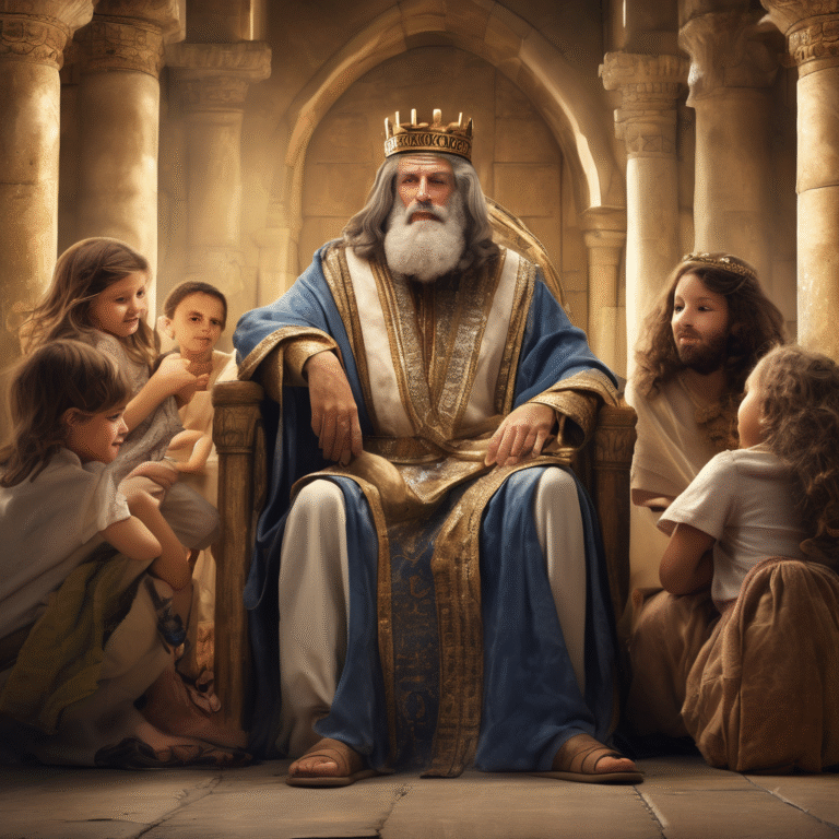 El Rey Salomón y su Sabiduría para Niños