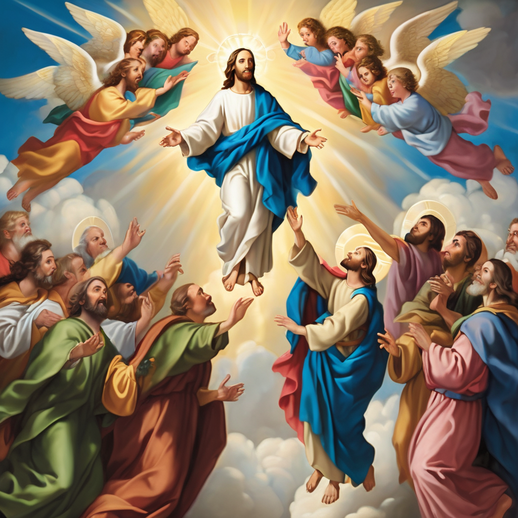 La Ascensión al Cielo para Niños