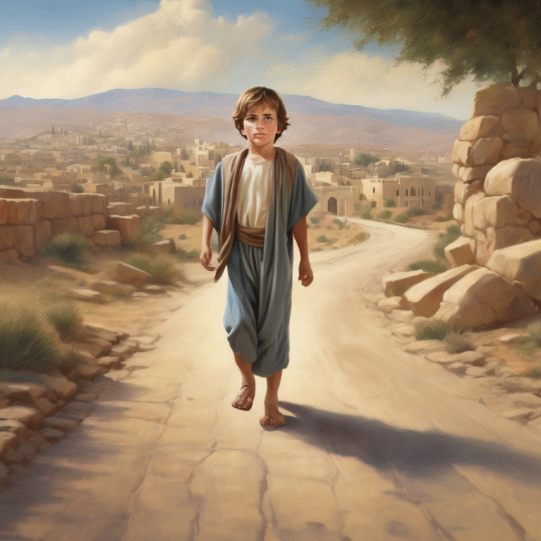 Pablo en el Camino a Damasco para Niños