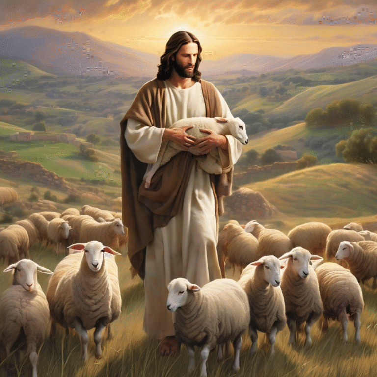 El Buen Pastor: Amor Sacrificial de Jesús