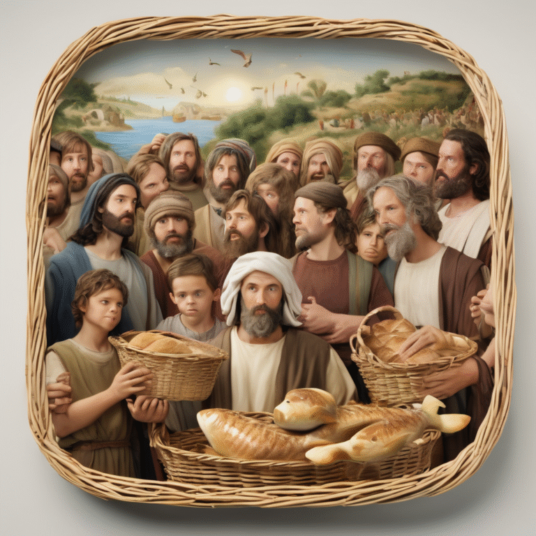 La Multiplicación de los Panes y Peces para Niños