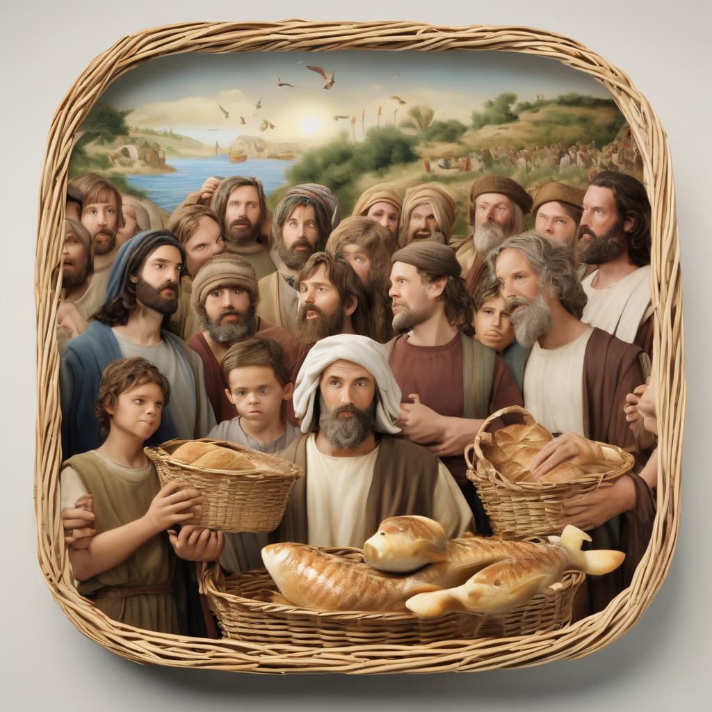 La Multiplicación de los Panes y Peces para Niños