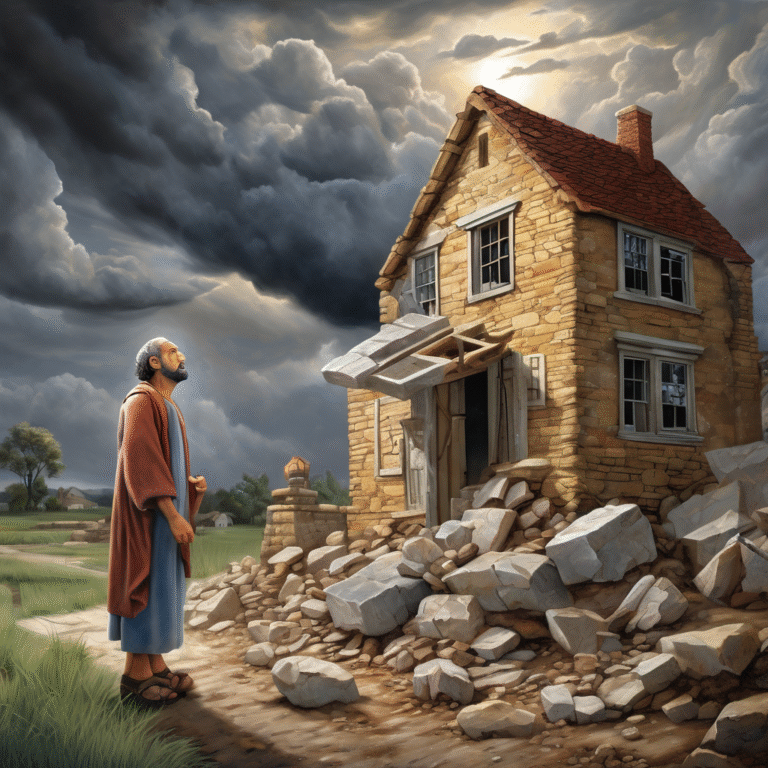 Parábola del Constructor Sabio vs Insensato