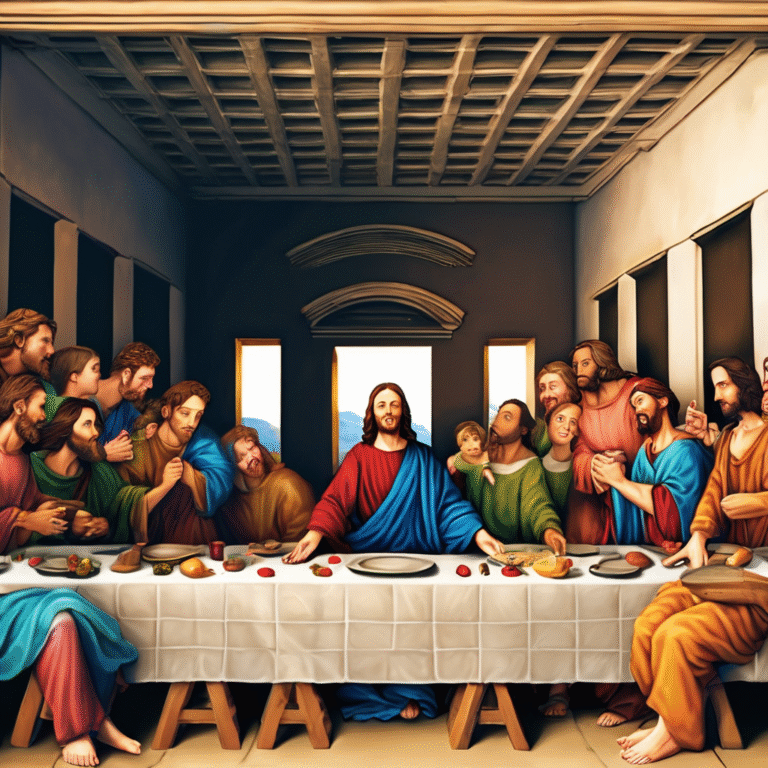 La Última Cena para Niños