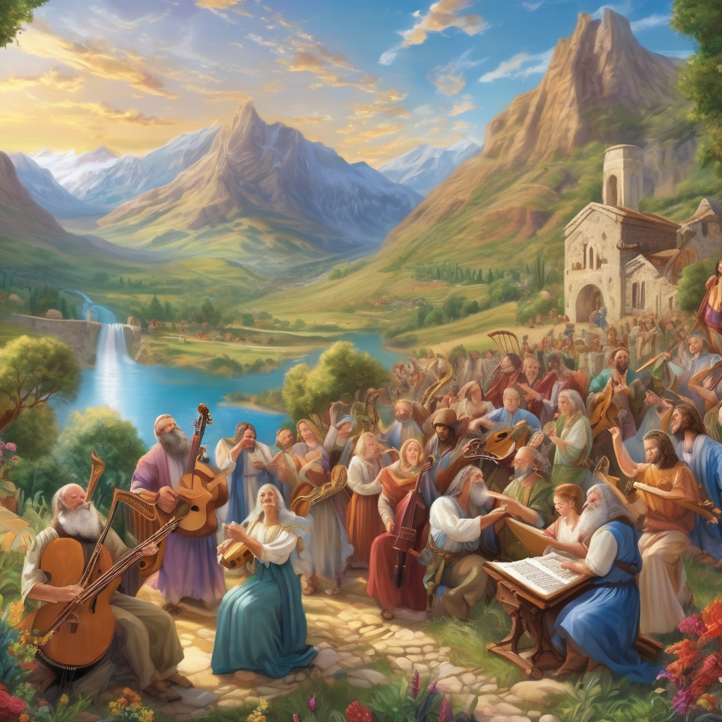 Salmo 95: Venid Aclamemos Alegremente a Jehová