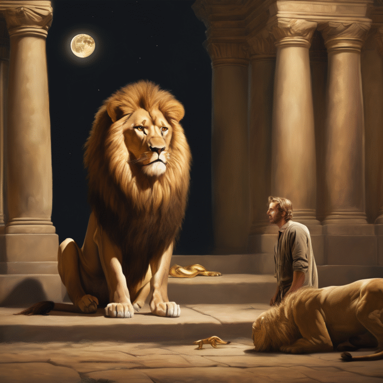 Oración Poderosa de Daniel en el Foso