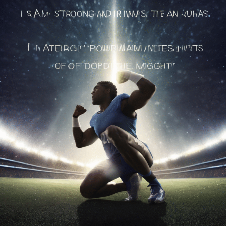 Oración Poderosa para Deportistas Cristianos