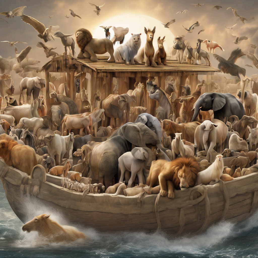 Los animales en el arca de Noe cuantos eran y como cupieron