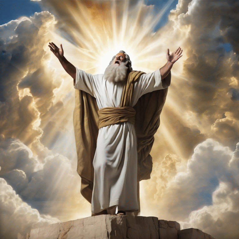 Moises cara a cara con Dios la gloria que transfiguro su rostro