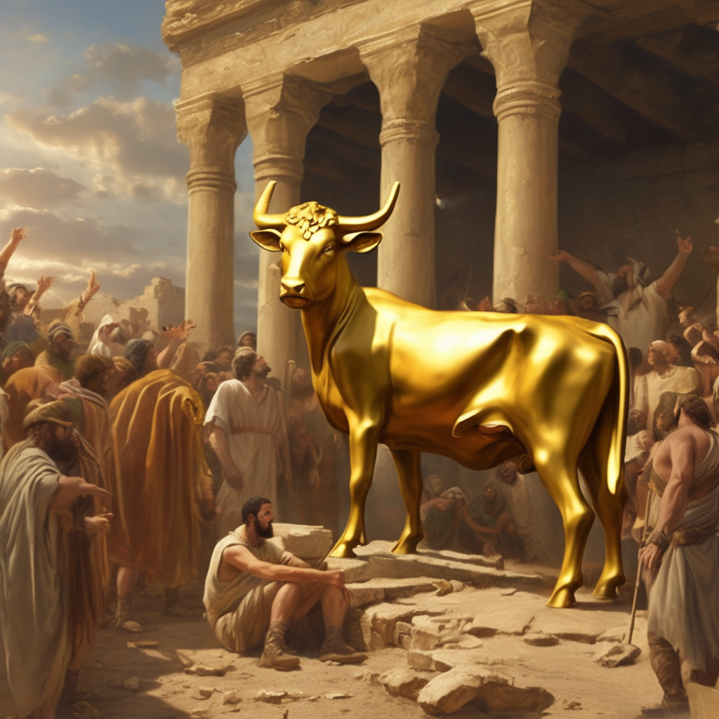 El becerro de oro la idolatria que casi destruye al pueblo de Dios
