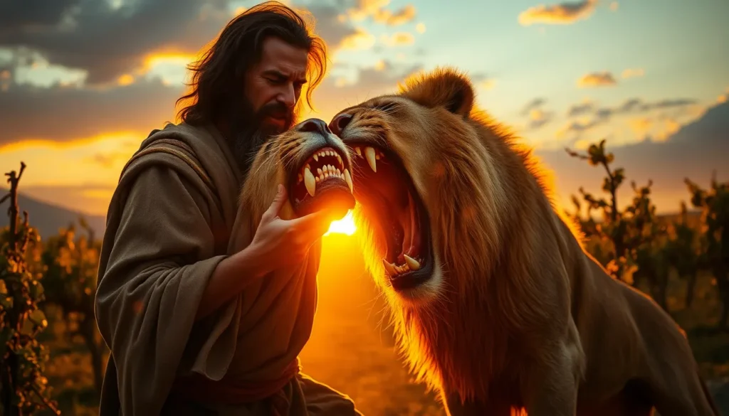 Sansón y el león: fuerza divina en medio del caos – Jueces 14