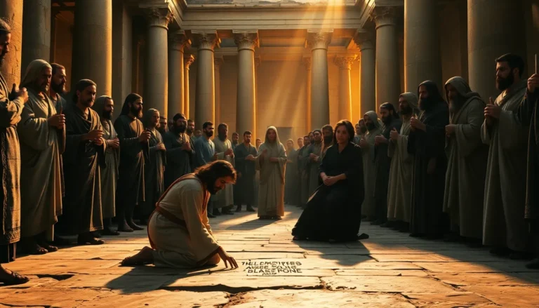 La mujer adúltera: La poderosa lección de Jesús sobre el perdón