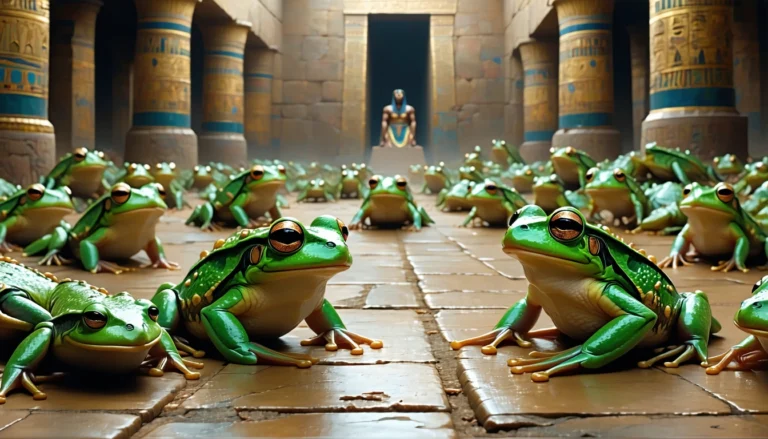 La plaga de ranas en Éxodo: juicio y liberación divina
