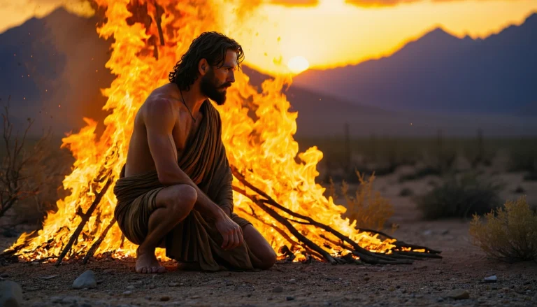 La zarza ardiente: El encuentro de Moisés con Dios en Éxodo