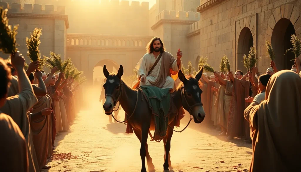 Entrada Triunfal a Jerusalén: Historia y Significado