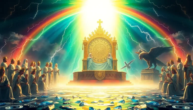 Adoración alrededor del Trono de Dios: Visión Celestial en Apocalipsis