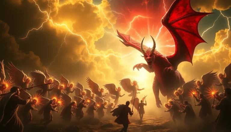 La batalla en el cielo: Miguel vence a Satanás en Apocalipsis