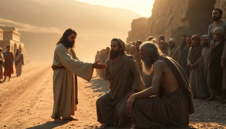 Jesús sana a un leproso: Milagro bíblico de compasión y fe