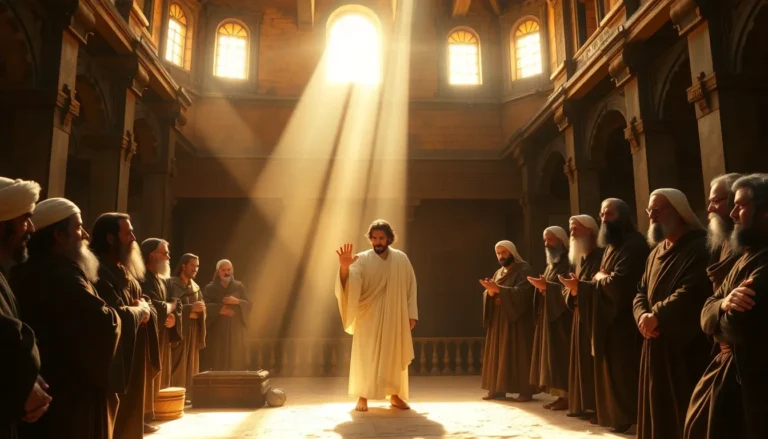 Jesús sana la mano seca: Milagro bíblico de misericordia