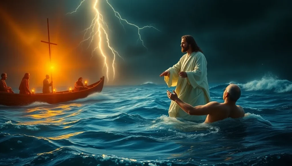 Jesús camina sobre el agua: El milagro que desafía la lógica