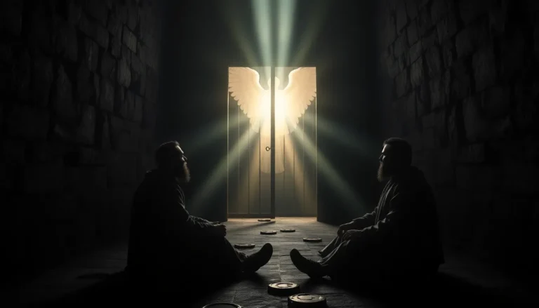 Milagro en la cárcel: Pedro y Juan liberados por un ángel