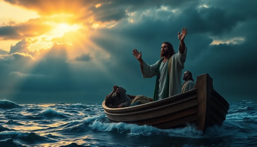 Jesús calma la tormenta: Milagro que transforma tu fe