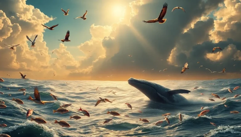 Génesis Día 5: Creación de Peces y Aves Explicada